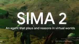 SIMA 2 , Google DeepMind Introduces SIMA 2 , A Gemini-Powered Generalist Agent for Complex 3D Virtual Worlds, SIMA 2 DeepMind, Gemini-powered agent, generalist AI agent, 3D virtual world simulation, embodied AI, world model training, long-horizon planning AI, DeepMind research 2025, AI agent generalization, self-improving AI systems, synthetic training data, multimodal AI agents, Gemini reasoning model
