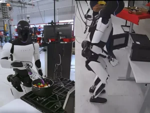 Tesla Optimus updates, Optimus outdoor autonomy, Optimus dexterity, Tesla humanoid robot, Optimus walking on uneven terrain, Optimus robot hands degrees of freedom, tactile sensing humanoid robot, Optimus neural network control