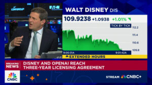 Disney Licensing IP to OpenAI’s Sora for AI Video Generation, Disney OpenAI Sora partnership, Disney AI video licensing deal, Sora Disney characters, AI-generated Disney videos, Disney IP and generative AI, Hollywood AI licensing, AI video creation with Disney IP, future of AI in entertainment , Disney, OpenAI, Sora, AI Video Generation, Generative AI, Disney IP Licensing, Hollywood AI, AI in Entertainment, Copyright and AI, Disney+ Innovation