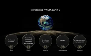 NVIDIA , Earth-2 , NVIDIA Earth-2, Climate Technology, AI Weather Forecasting, Climate AI, Digital Twin Earth, Climate Simulation, Disaster Prediction, Environmental AI, GPU Accelerated Computing  , NVIDIA Revolutionizes Climate Tech with ‘Earth-2’, NVIDIA Earth-2 platform, AI climate modeling, AI weather forecasting, digital twin of Earth, climate simulation technology, GPU-based climate computing, AI for disaster prediction, environmental forecasting AI, climate change technology, Earth system modeling, NVIDIA climate AI, AI-powered weather models, sustainable technology AI