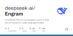 DeepSeek AI, Engram AI architecture, AI memory systems, agentic AI, long-term AI memory, neural memory models, cognitive AI, multimodal AI, artificial intelligence research, future AI agents, memory-augmented neural networks, AI personalization technology , DeepSeek AI Researchers Introduce Engram, Engram AI memory model, DeepSeek Engram architecture, long-term memory in AI agents, hybrid AI memory systems, memory-augmented artificial intelligence, lifelong learning AI models, interpretable AI memory, cognitive architectures for AI, agent memory consolidation, AI personalization using memory, next-generation agentic AI.