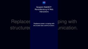 Google AI, WebMCP, AI Agents, Agentic Web, Chrome API, Model Context Protocol, Future of Internet, AI Automation, Developer Tools, Web Standards, Artificial Intelligence, Google Chrome Updates, AI Web Interaction